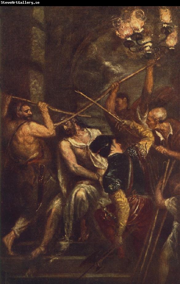 TIZIANO Vecellio Crowning with Thorns st